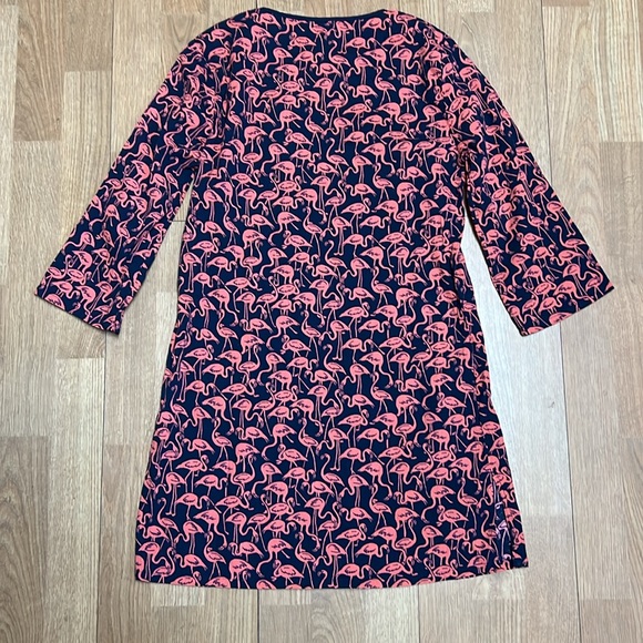 J Crew Tissue Tunic in Flamingo pattern - Picture 4 of 7